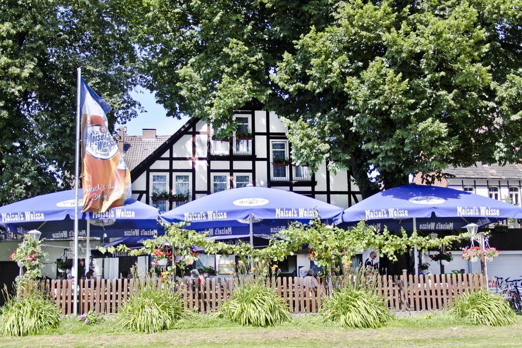 Hotel Weserstuben Bodenwerder Exteriör bild
