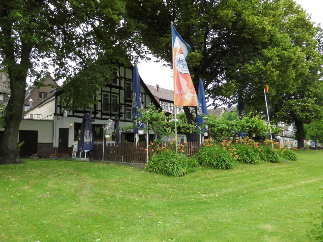 Hotel Weserstuben Bodenwerder Exteriör bild
